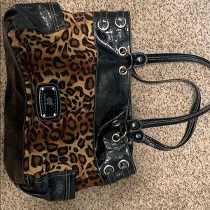 Cheetah print purse